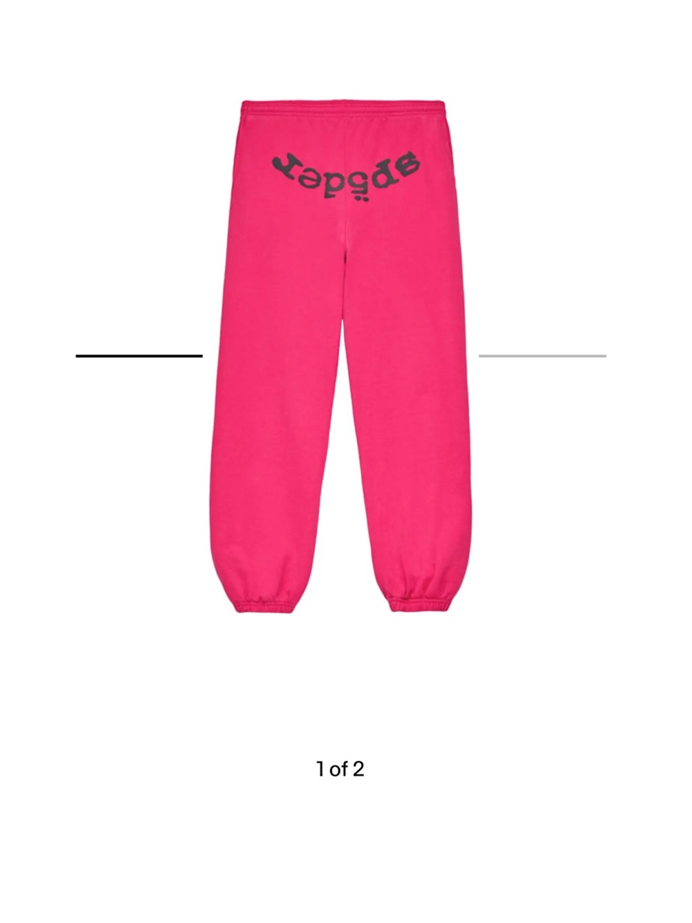 Sp5der Pink Sweatpant size M
